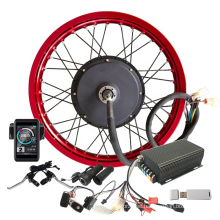 Newest Ebike Conversion Kit 72v5000w with Programmable Sabvoton Controller